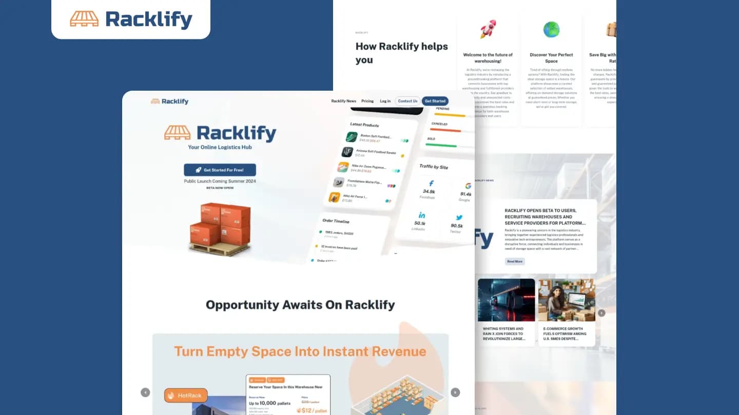 Racklify - Real-Estate Application